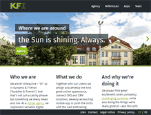 Tablet Screenshot of kf-interactive.com